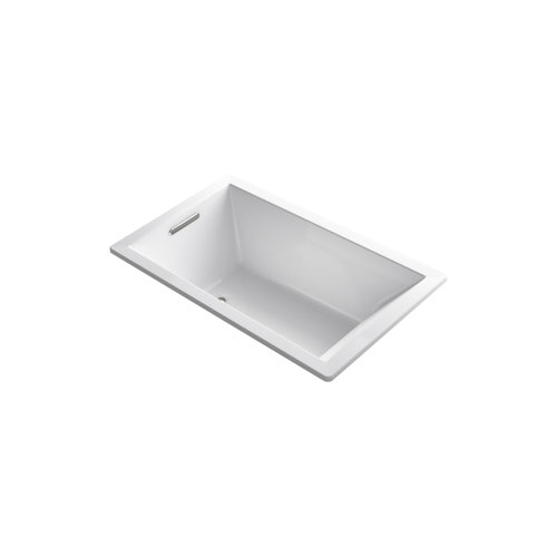 Kohler Underscore 60" x 36" Drop In Whirlpool Acrylic Bathtub with